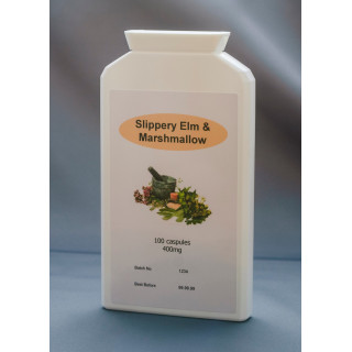 Slippery Elm & Marshmallow Root 100 caps