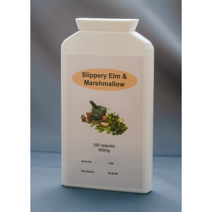 Slippery Elm & Marshmallow Root 100 caps