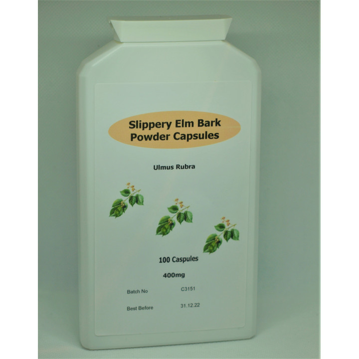Slippery Elm Bark Powder Capsules